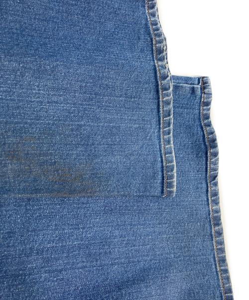 DIESEL（ディーゼル）DIESEL (ディーゼル) Cotton Blend Wide-Leg Jeans　コットンブレンドワイドレッグジーンズ　A02106 インディゴ サイズ:29の古着・服飾アイテム