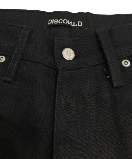 DISCONT'D（ディスコント）DISCONT'D (ディスコント) バギーブラックデニムパンツ ブラック サイズ:28の古着・服飾アイテム