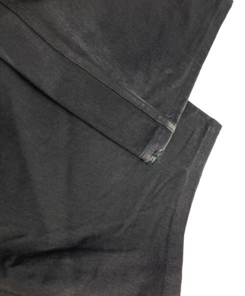 DISCONT'D（ディスコント）DISCONT'D (ディスコント) バギーブラックデニムパンツ ブラック サイズ:28の古着・服飾アイテム