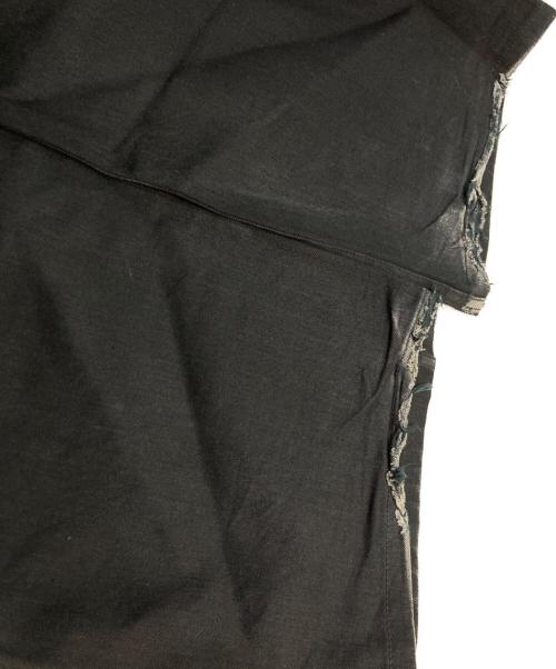 DISCONT'D（ディスコント）DISCONT'D (ディスコント) バギーブラックデニムパンツ ブラック サイズ:28の古着・服飾アイテム