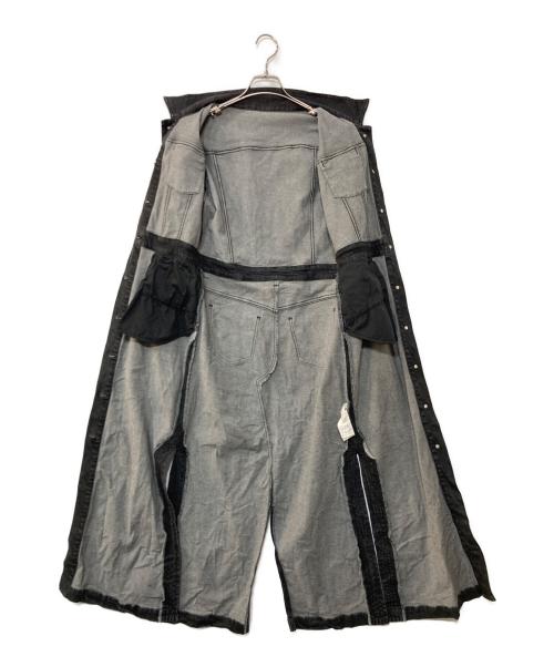 Ameri（アメリ）Ameri (アメリ) I LINE DENIM SHIRT DRESS  デニムワンピース ブラック サイズ:Sの古着・服飾アイテム