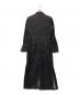 Ameri (アメリ) I LINE DENIM SHIRT DRESS  デニムワンピース ブラック サイズ:S：9000円