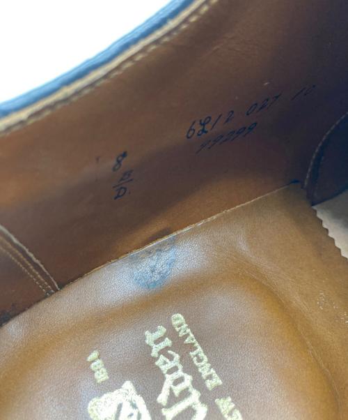 Alden（オールデン）Alden (オールデン) NSTコードバン Uチップドレスシューズ　レザーシューズ　99299 ブラック サイズ:8B/Dの古着・服飾アイテム