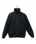 PLAY COMME des GARCONS（プレイコムデギャルソン）の古着「Back Printed Black X White Blouson With Black Emblem ハートロゴトラックジャケット」｜ブラック
