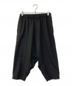 BLACK COMME des GARCONSブラックコムデギャルソン）の古着「ドローストリング ワイド サルエル」｜ブラック