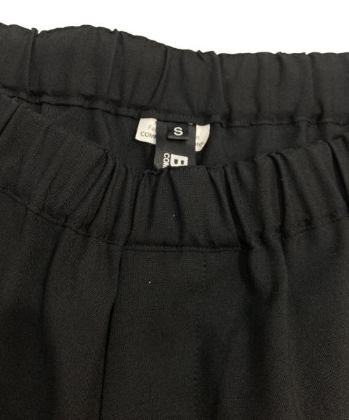 BLACK COMME des GARCONS（ブラックコムデギャルソン）BLACK COMME des GARCONS (ブラックコムデギャルソン) ドローストリング ワイド サルエル ブラック サイズ:Sの古着・服飾アイテム