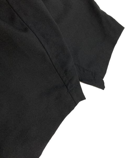 BLACK COMME des GARCONS（ブラックコムデギャルソン）BLACK COMME des GARCONS (ブラックコムデギャルソン) ドローストリング ワイド サルエル ブラック サイズ:Sの古着・服飾アイテム