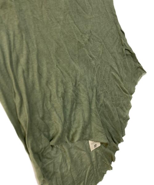 RICK OWENS（リックオウエンス）RICK OWENS (リックオウエンス) BASIC TANKTOP ベーシック タンクトップ グリーン サイズ:Sの古着・服飾アイテム