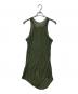 RICK OWENS (リックオウエンス) BASIC TANKTOP ベーシック タンクトップ グリーン サイズ:S：14000円