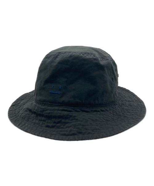 Acne studios（アクネ ストゥディオズ）ACNE STUDIOS (アクネ ストゥディオズ) フェイスパッチ バケットハット　バケハ ブラック サイズ:ONE SIZEの古着・服飾アイテム