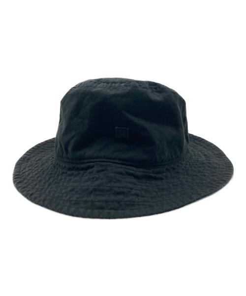 Acne studios（アクネ ストゥディオズ）ACNE STUDIOS (アクネ ストゥディオズ) フェイスパッチ バケットハット　バケハ ブラック サイズ:ONE SIZEの古着・服飾アイテム