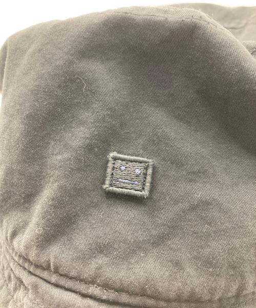 Acne studios（アクネ ストゥディオズ）ACNE STUDIOS (アクネ ストゥディオズ) フェイスパッチ バケットハット　バケハ ブラック サイズ:ONE SIZEの古着・服飾アイテム