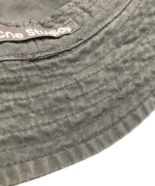 Acne studios（アクネ ストゥディオズ）ACNE STUDIOS (アクネ ストゥディオズ) フェイスパッチ バケットハット　バケハ ブラック サイズ:ONE SIZEの古着・服飾アイテム