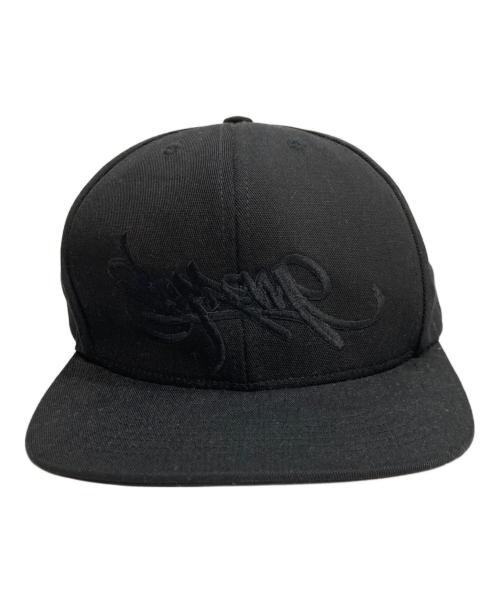 SUPREME（シュプリーム）SUPREME (シュプリーム) Handstyle 6-Panel キャップ ブラックの古着・服飾アイテム
