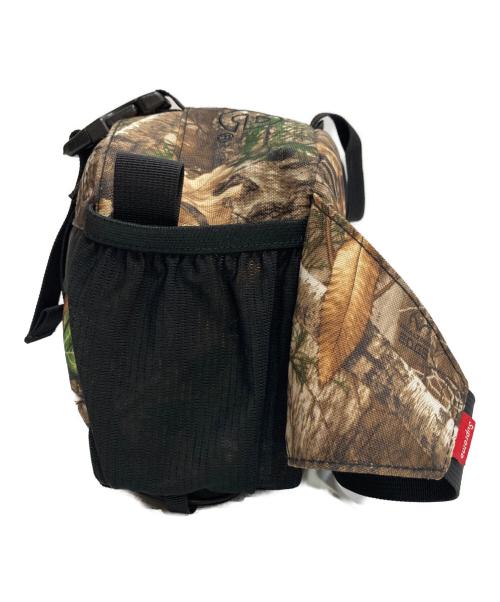 SUPREME（シュプリーム）SUPREME (シュプリーム) Real Tree Camo Waist Bag リアルツリーカモ ウェストバッグ ブラック×カーキの古着・服飾アイテム