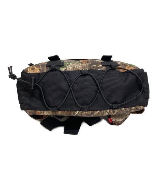 SUPREME（シュプリーム）SUPREME (シュプリーム) Real Tree Camo Waist Bag リアルツリーカモ ウェストバッグ ブラック×カーキの古着・服飾アイテム
