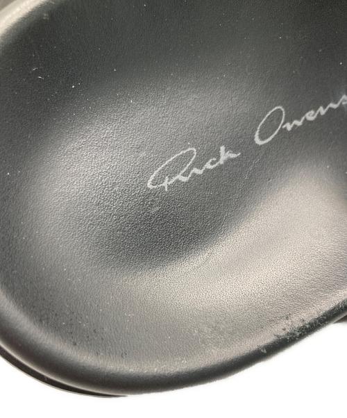 RICK OWENS（リックオウエンス）RICK OWENS (リックオウエンス) MEGALACE MULE GRANOLA　メガレースミュール　サンダル　01E5813 ブラック サイズ:41の古着・服飾アイテム