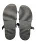 中古・古着 RICK OWENS (リックオウエンス) MEGALACE MULE GRANOLA　メガレースミュール　サンダル　01E5813 ブラック サイズ:41：80000円