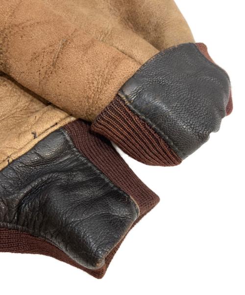 Golden Bear（ゴールデンベア）Golden Bear (ゴールデンベア) B-3ムートンジャケット ブラウン サイズ:40の古着・服飾アイテム