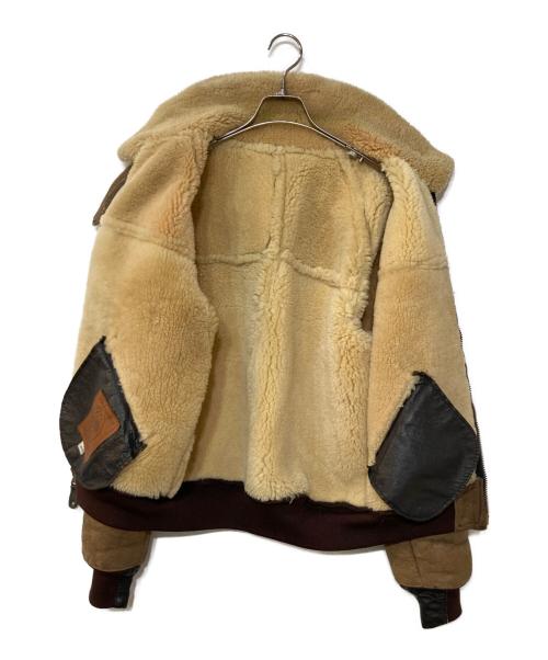 Golden Bear（ゴールデンベア）Golden Bear (ゴールデンベア) B-3ムートンジャケット ブラウン サイズ:40の古着・服飾アイテム