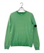 C.P COMPANYシーピーカンパニー）の古着「RE-COLOUR ゴーグルL/S tee」｜グリーン