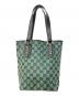 GUCCI（グッチ）の古着「GGキャンバスミニトートバック　257250」｜グリーン