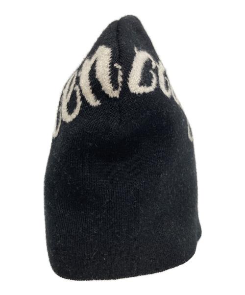 BALENCIAGA（バレンシアガ）BALENCIAGA (バレンシアガ) BIG B Beanie ビーニー ブラック サイズ:1の古着・服飾アイテム