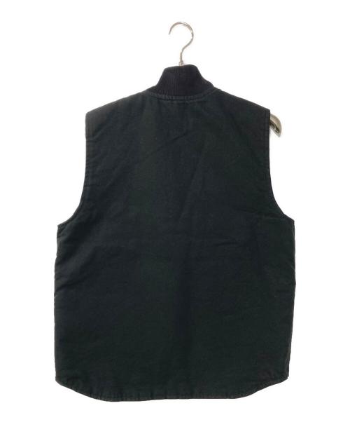 CarHartt（カーハート）CarHartt (カーハート) ワッペンダックベスト ブラック サイズ:Mの古着・服飾アイテム