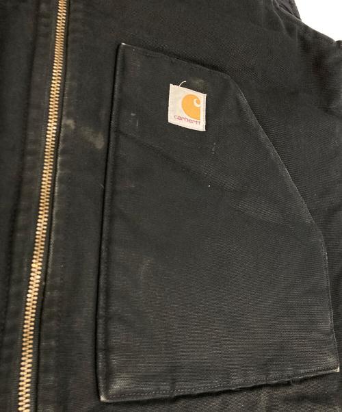 CarHartt（カーハート）CarHartt (カーハート) ワッペンダックベスト ブラック サイズ:Mの古着・服飾アイテム