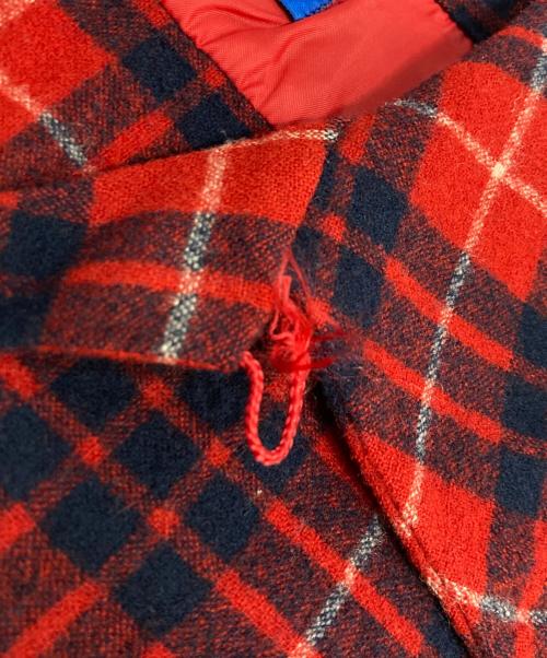 PENDLETON（ペンドルトン）PENDLETON (ペンドルトン) 70’s チェックネルシャツ レッド×ネイビー サイズ:Lの古着・服飾アイテム