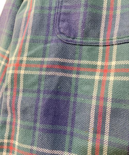 RRL（ダブルアールエル）RRL (ダブルアールエル) チェックシャツ グリーン サイズ:XSの古着・服飾アイテム