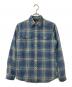 RRL（ダブルアールエル）の古着「チェックシャツ」｜グリーン