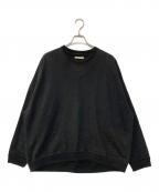 MARKAWAREマーカウェア）の古着「HUGE SWEAT ORGANIC COTTON HEAVY FLEECE クルーネックスウェット」｜ブラック