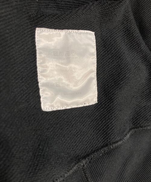 MARKAWARE（マーカウェア）MARKAWARE (マーカウェア) HUGE SWEAT ORGANIC COTTON HEAVY FLEECE クルーネックスウェット ブラック サイズ:1の古着・服飾アイテム