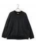 MARKAWARE（マーカウェア）の古着「HUGE SWEAT ORGANIC COTTON HEAVY FLEECE クルーネックスウェット」｜ブラック