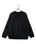 MARKAWARE (マーカウェア) HUGE SWEAT ORGANIC COTTON HEAVY FLEECE クルーネックスウェット ブラック サイズ:1：10000円