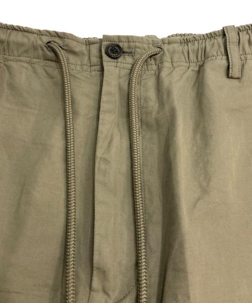 MARKAWARE（マーカウェア）MARKAWARE (マーカウェア) オールウェザークロス フラットフロント テーパード イージートラウザー パンツ グリーン サイズ:2の古着・服飾アイテム