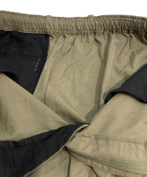 MARKAWARE（マーカウェア）MARKAWARE (マーカウェア) オールウェザークロス フラットフロント テーパード イージートラウザー パンツ グリーン サイズ:2の古着・服飾アイテム