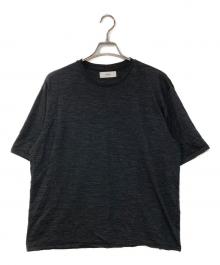 MARKA（マーカ）の古着「super 120’s wool CREW NECK TEE ウール Tシャツ」｜ブラック