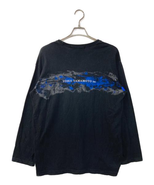 GROUND Y（グラウンドワイ）GROUND Y (グラウンドワイ) グラフィックロゴプリントカットソー ブラック サイズ:3の古着・服飾アイテム