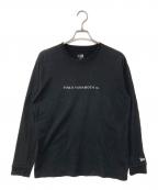 YOHJI YAMAMOTO×New Eraヨウジヤマモト×ニューエラ）の古着「YY Inc. LOGO ALLBRAND PRINT Long Sleeve T」｜ブラック