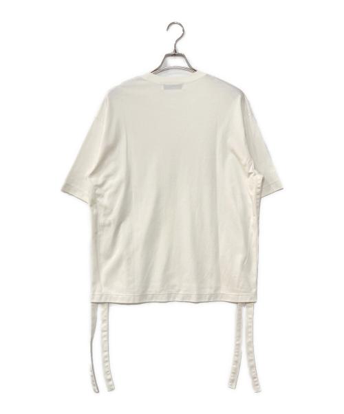 CULLNI（クルニ）CULLNI (クルニ) リボンベルトプルオーバーカットソー ホワイト サイズ:1の古着・服飾アイテム