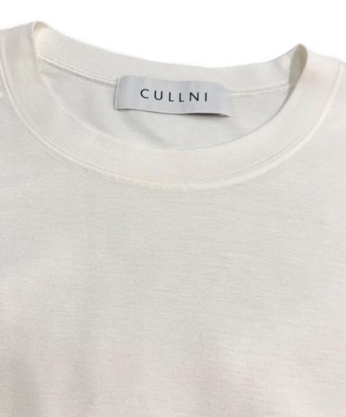 CULLNI（クルニ）CULLNI (クルニ) リボンベルトプルオーバーカットソー ホワイト サイズ:1の古着・服飾アイテム
