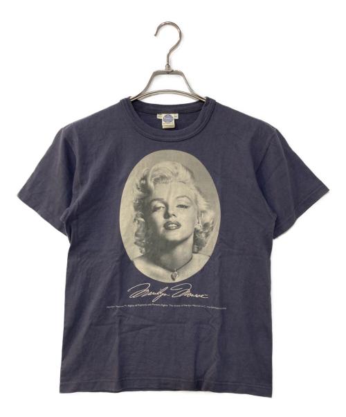 TOYS MCCOY（トイズマッコイ）TOYS McCOY (トイズマッコイ) MARILYN MONROE TEE マリリンモンロー Tシャツ ネイビー サイズ:Sの古着・服飾アイテム
