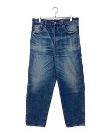 H BEAUTY&YOUTH（エイチ ビューティー&ユース）の古着「AUTHENTIC 5P DROPPED DENIM パンツ」｜インディゴ