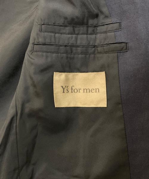 Y's for men（ワイズフォーメン）Y'S for men (ワイズフォーメン) 3Bコットンリネンチェスターコート ネイビー サイズ:記載なしの古着・服飾アイテム