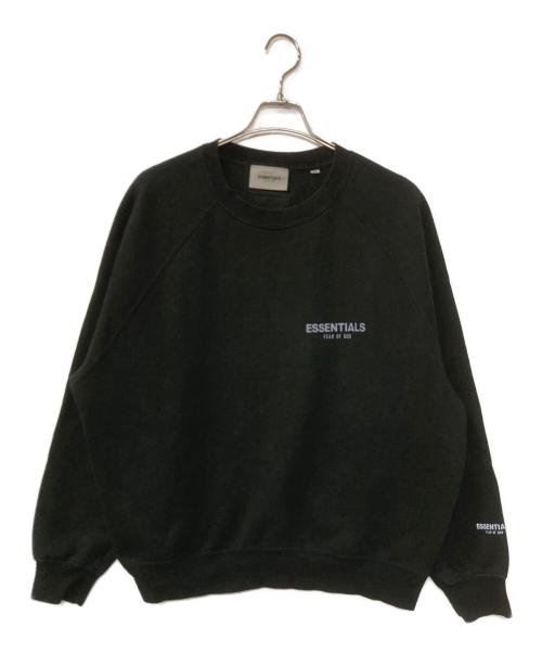 FOG ESSENTIALS（フィアオブゴッド エッセンシャル）FOG ESSENTIALS (フィアオブゴッド エッセンシャル) ロゴプリントスウェット LOGO PRINT SWEAT ブラック サイズ:Mの古着・服飾アイテム