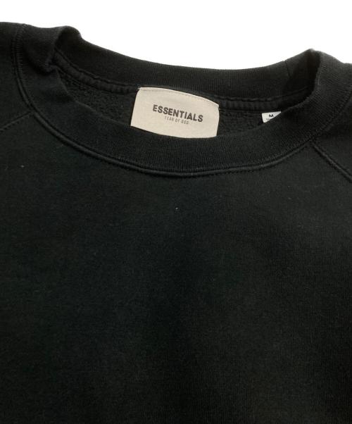 FOG ESSENTIALS（フィアオブゴッド エッセンシャル）FOG ESSENTIALS (フィアオブゴッド エッセンシャル) ロゴプリントスウェット LOGO PRINT SWEAT ブラック サイズ:Mの古着・服飾アイテム