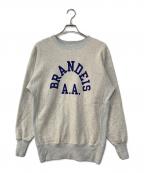 Champion REVERSE WEAVEチャンピオン リバース ウィーブ）の古着「2ND PATENT CREWNECK SWEAT THIRT プリントスウェット」｜グレー
