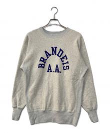Champion REVERSE WEAVE（チャンピオン リバース ウィーブ）の古着「2ND PATENT CREWNECK SWEAT THIRT プリントスウェット」｜グレー